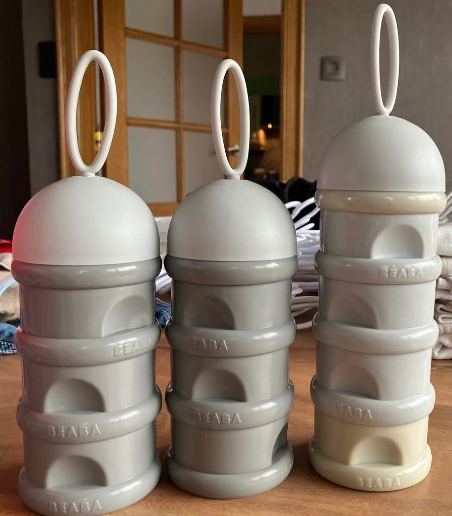 Stapelbare doseerdozen melkpoeder, Kinderen en Baby's, Ophalen of Verzenden, Gebruikt