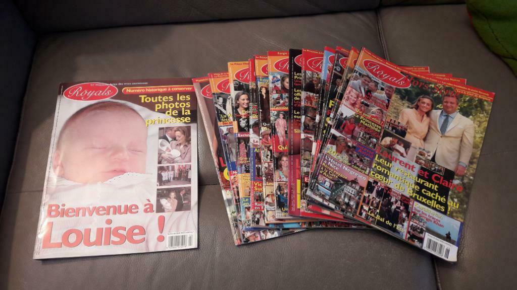 13 numéros et hors-série magazine Royals, Livres, Enlèvement ou Envoi, Utilisé, Gossip, Potins ou Showbizz