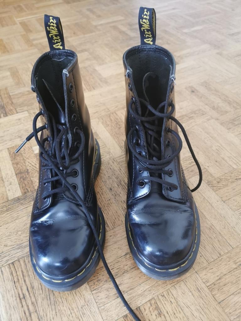Boots Dr Martens, Ophalen of Verzenden, Gedragen, Zwart