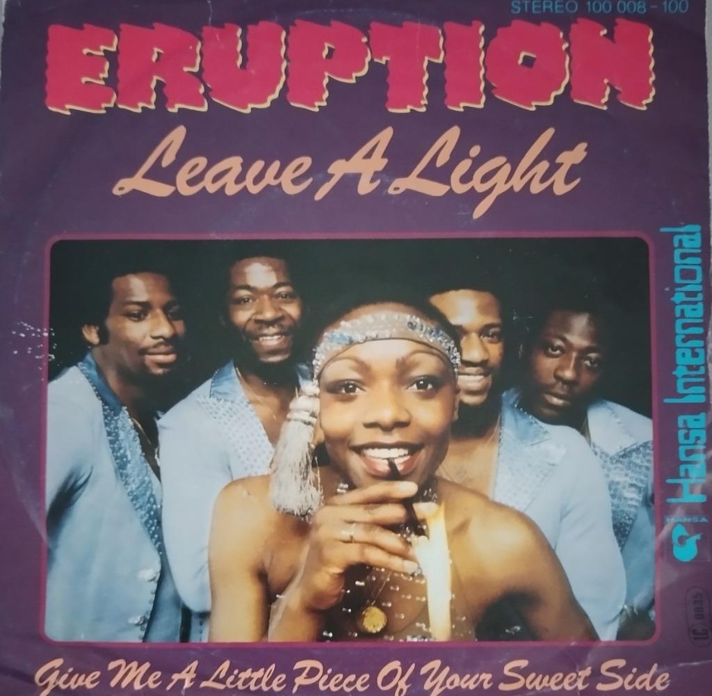 Eruption - Leave a light, Enlèvement ou Envoi, Comme neuf, Pochette photo, Pop