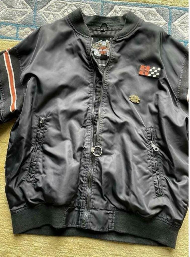 HARLEY DAVIDSON NYLON JACKET, Motoren, Ophalen of Verzenden, Tweedehands, Dames, Jas | textiel
