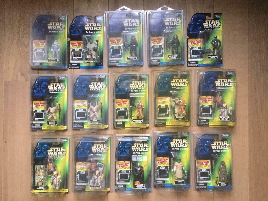 Star wars POTF2 Freeze frame carded MINT figures as new, Enlèvement ou Envoi, Neuf, Figurine