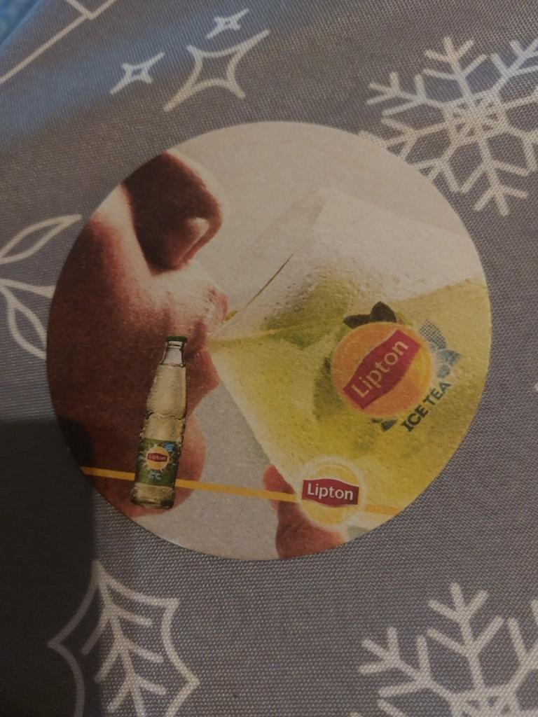 viltje : Lipton Ice Tea, Envoi, Comme neuf, Sous-bock