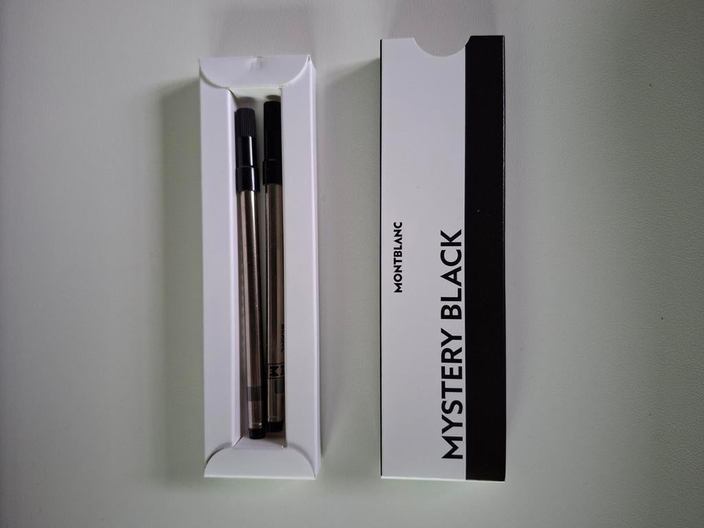 MONTBLANC rollerball Refills M Mystery Black, Ophalen, Nieuw