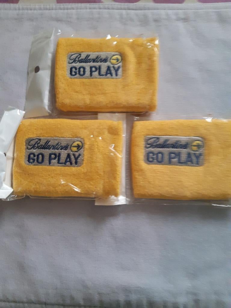 3 × 1Polsbandje (geel)per stuk 0,35 €., Ophalen of Verzenden, Nieuw