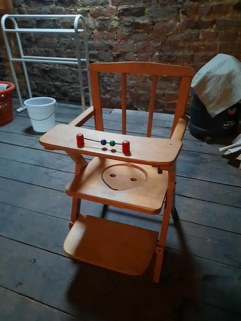 Ancienne chaise enfant, Enlèvement, Utilisé