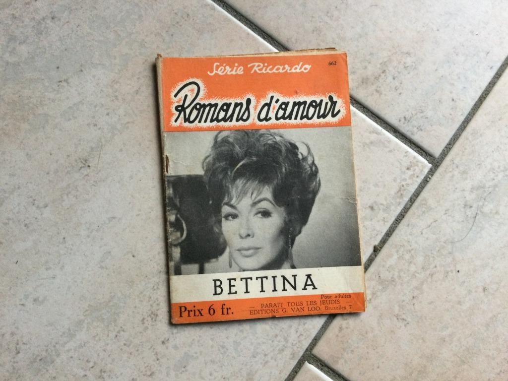 "BETTINA"EDITIONS G.VAN LOO BX-SERIE RICARDO+PENDENTIF GRATI, Enlèvement ou Envoi, RICCARDO
