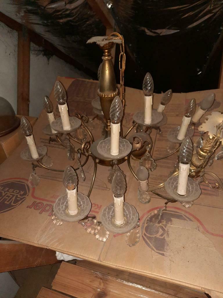 Lusters + zolderopruiming . Doe bod ..., Antiquités & Art, Enlèvement ou Envoi