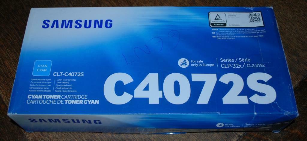Samsung CLT-C4072S (ST994A) toner cyaan (origineel), Ophalen, Nieuw, Toner