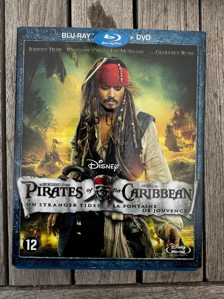 BD Pirates of the Carribean - On Strange Tides, CD & DVD, Blu-ray, Comme neuf, Enlèvement ou Envoi