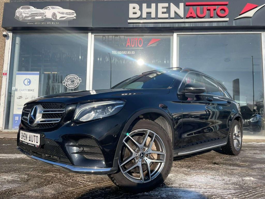 Mercedes Glc 250 pack Amg toit pano année 2019 km 122556, Achat, Euro 6, Entreprise, Toit panoramique