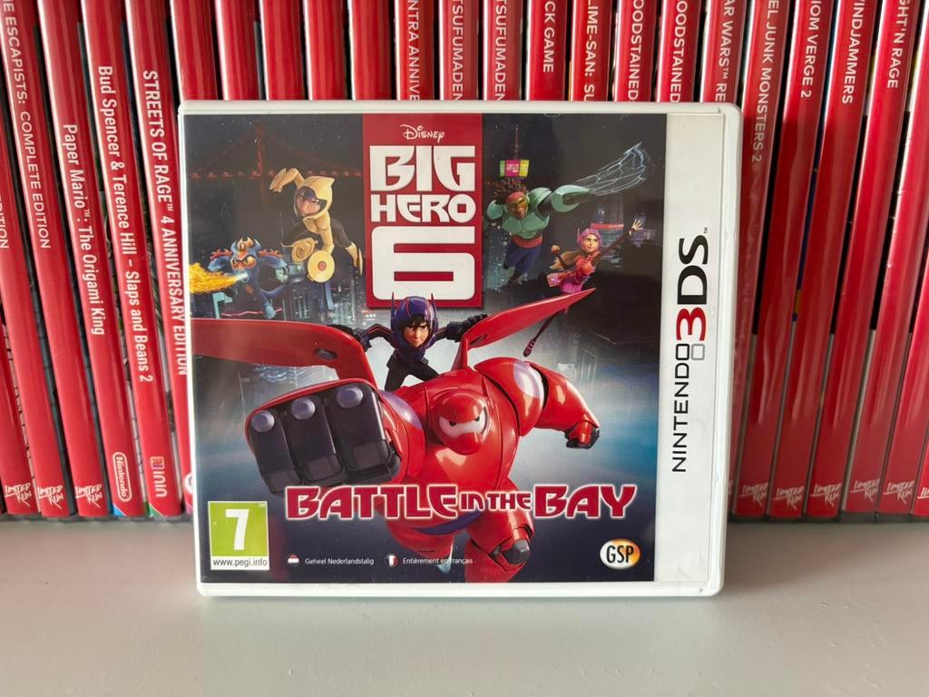 Big Hero 6 - Battle In The Bay (3DS), Games en Spelcomputers, Games | Nintendo 2DS en 3DS, Zo goed als nieuw, Ophalen of Verzenden