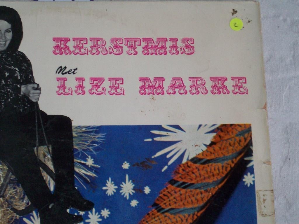kerst vinyl lp van lize marke, Diversen, Kerst, Gebruikt, Ophalen of Verzenden