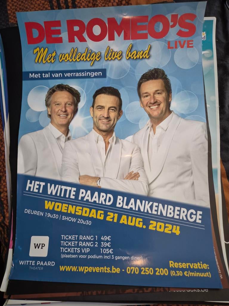 Poster affiche romeo's, Ophalen of Verzenden
