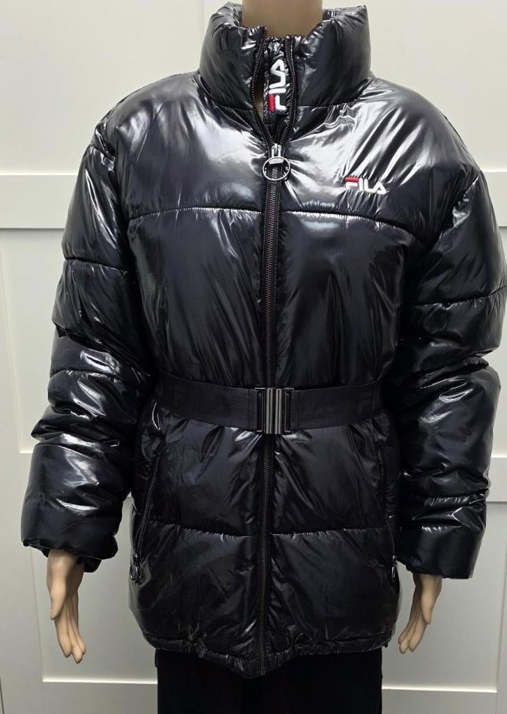 Zwarte damesjas Fila maat 38-40, Zwart, Zo goed als nieuw, Fila, Ophalen
