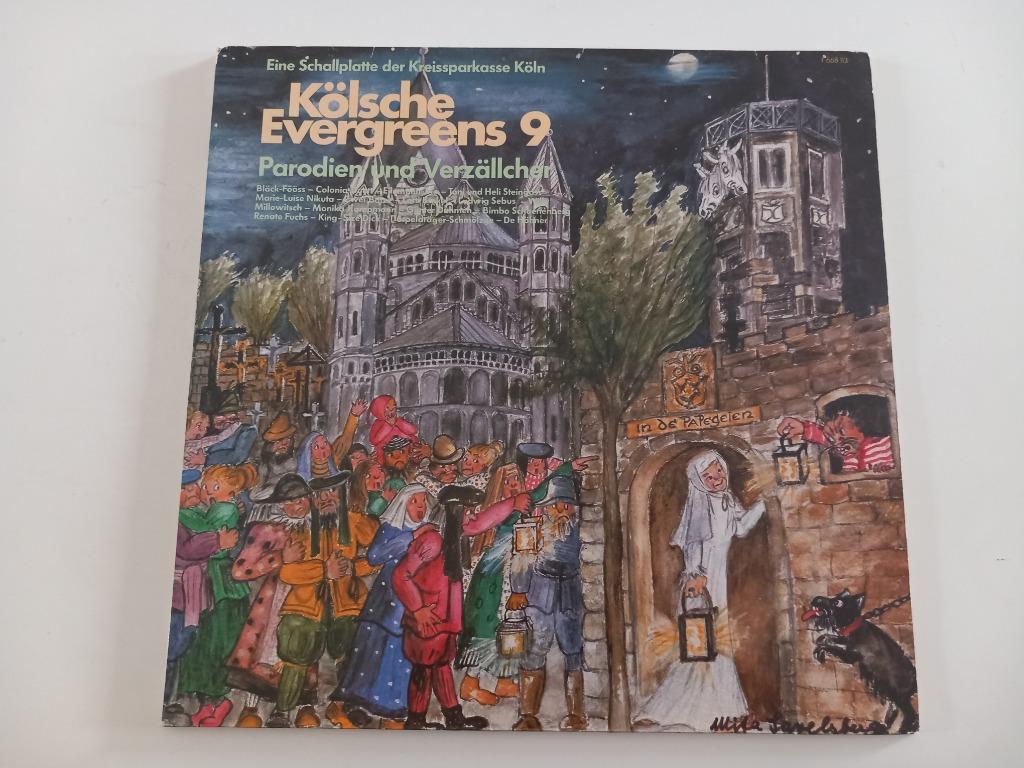 Vinyl LP Kölsche Evergreens 9 Pop Schlager Duitsland, Cd's en Dvd's, Ophalen of Verzenden, 12 inch, Europees