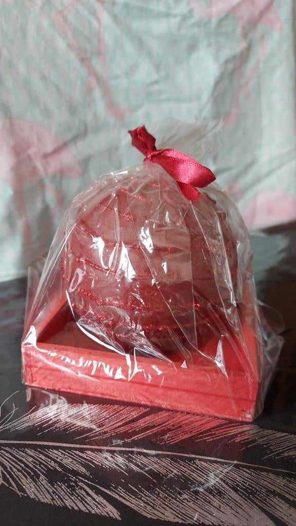 grosse bougie boule de Noël, Enlèvement ou Envoi, Neuf, Bougie