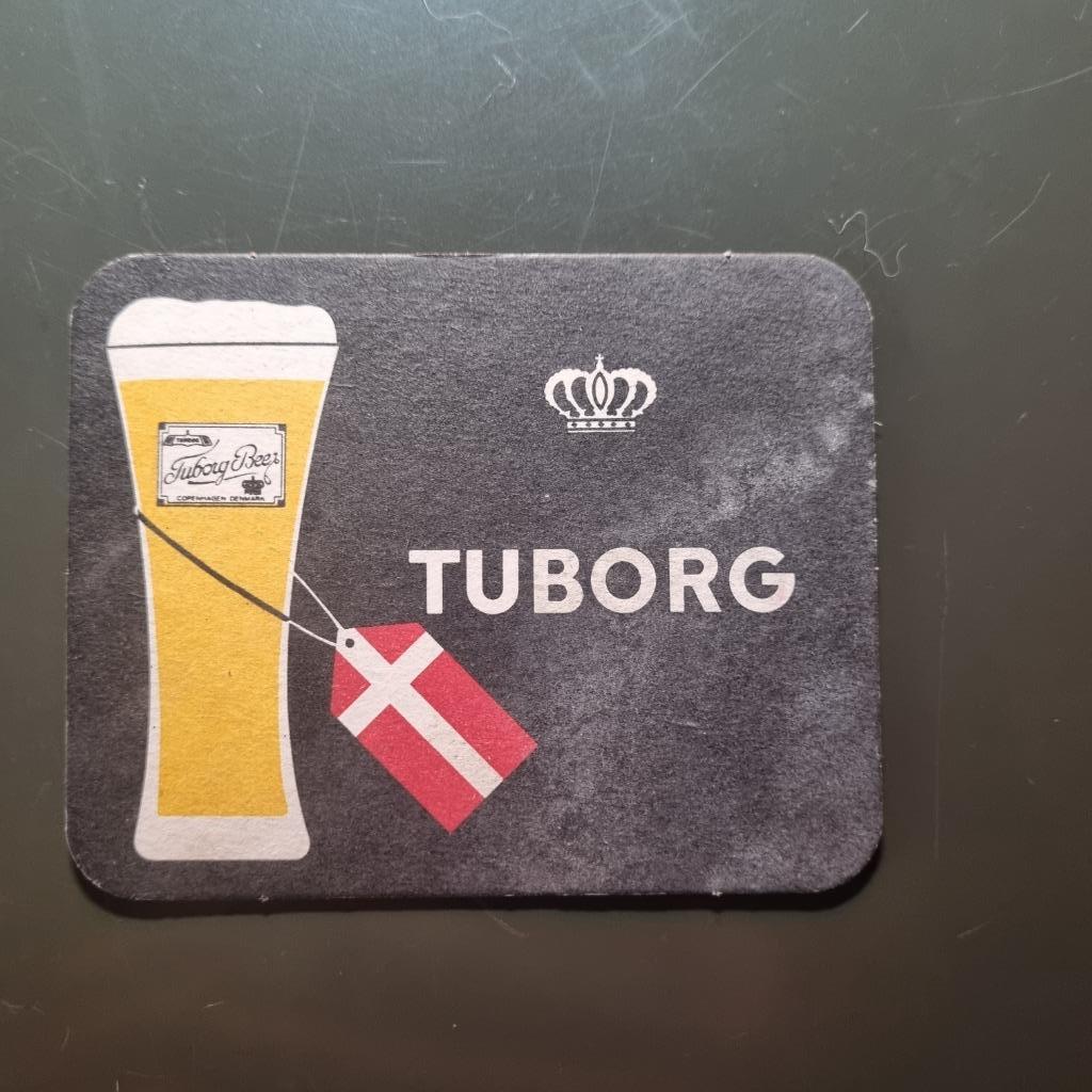 Sous Bock Tuborg (modèle 8), Enlèvement ou Envoi, Utilisé, Sous-bock, Autres marques