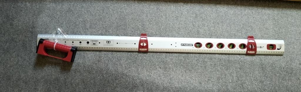 Grote Parkside aluminium lat, Doe-het-zelf en Bouw, Ophalen, Zo goed als nieuw