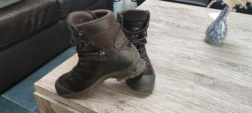 Meindl lederen hoge wandelschoenen maat 42, Sport en Fitness, Bergsport en Wandelen, Ophalen of Verzenden, Zo goed als nieuw, Schoenen