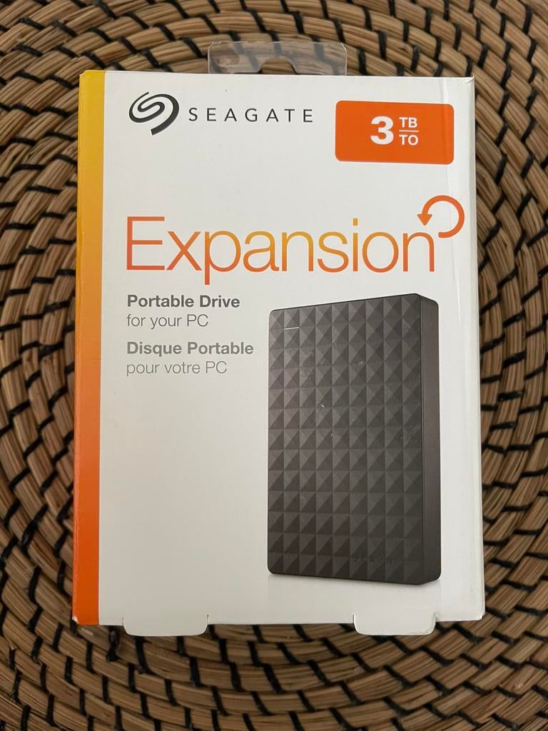 Seagate 3to Disque dur externe, Neuf, Enlèvement ou Envoi, HDD, Externe
