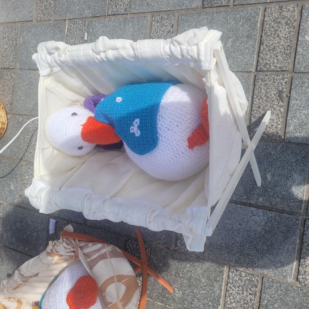 Wieg met knuffel in, Ophalen, Nieuw, Wieg