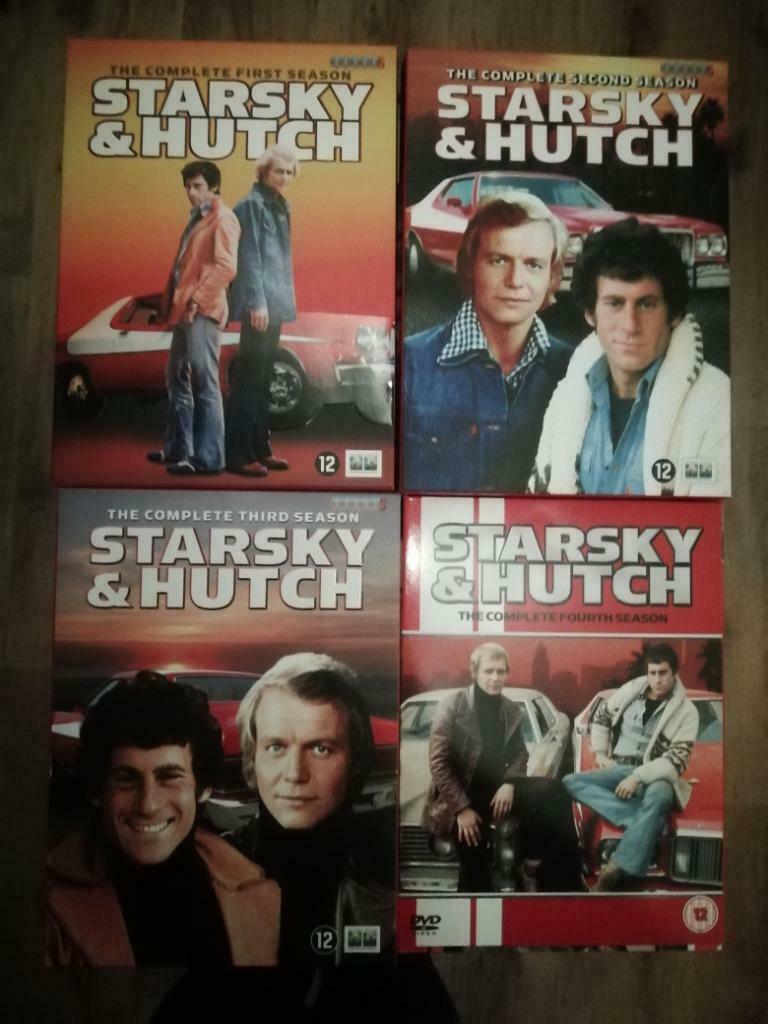 Vier seizoenen Starsky & Hutch, Vanaf 12 jaar, Ophalen of Verzenden, Actie en Avontuur