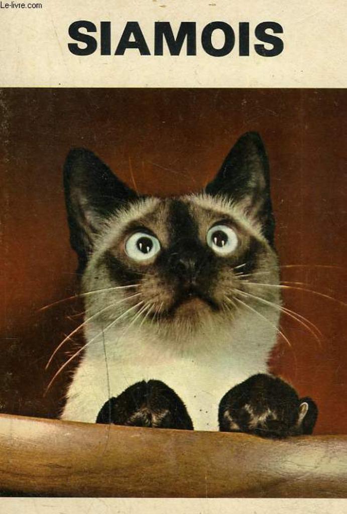 Livre sur le Chat Siamois, Enlèvement, Neuf, Chats