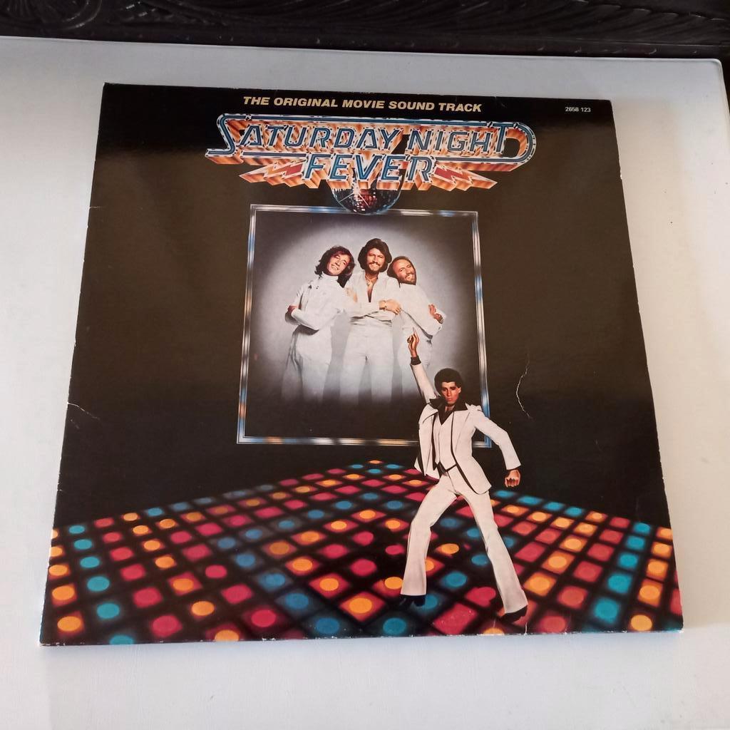 LP x2 "Album Saturday Night Fever", Enlèvement ou Envoi, Utilisé