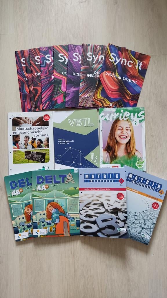 schoolboeken 4 a-stroom 4 ASO, Boeken, Ophalen of Verzenden, Nieuw, ASO, Nederlands