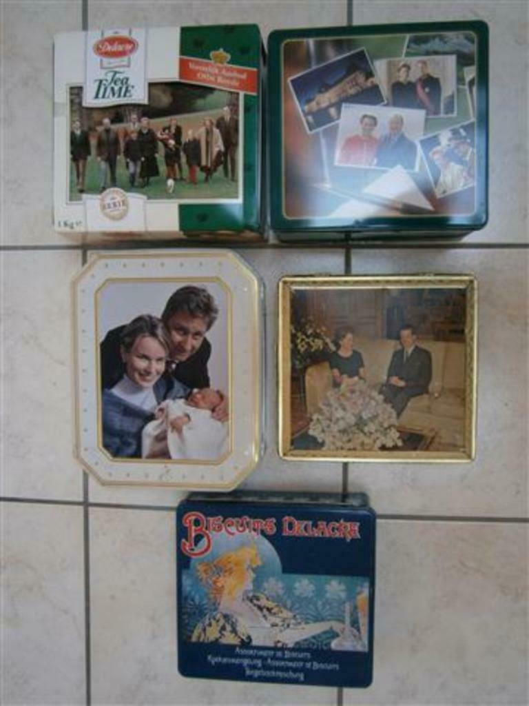 Blikken dozen Delacre, Verzamelen, Ophalen of Verzenden, Nieuw, Koek(jes), Overige merken