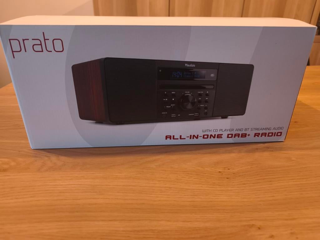 Audizio Prato als nieuw, Ophalen, Cd-speler, Overige merken