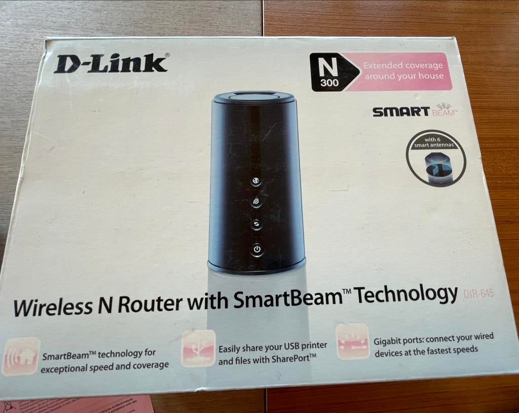 D-Link Wireless N Router, Computers en Software, Ophalen, Gebruikt, Router