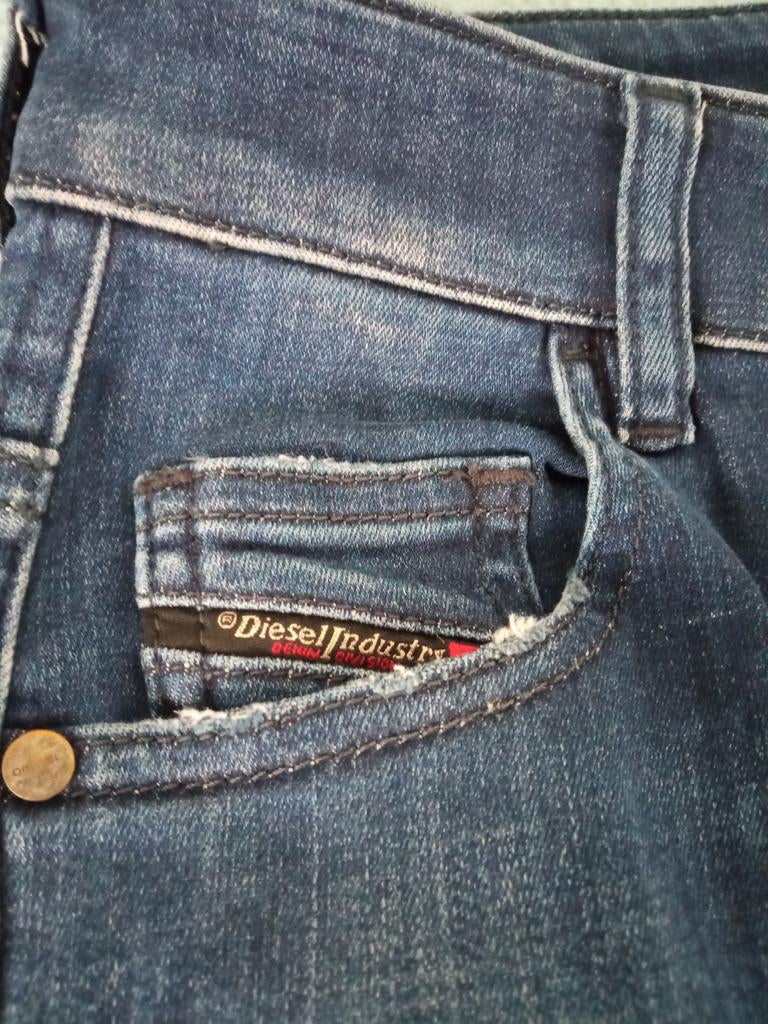 Diesel Jeans(dames/meisjes) Slandy-High super Skinny W25L30, Blauw, Diesel Jeans, Nieuw, Ophalen of Verzenden