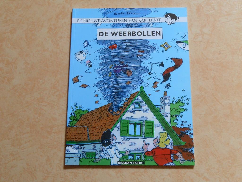 Kari Lente De weerbollen 1996 1 ste druk. Brabant Strip sc, Bob Mau, Eén stripboek, Nieuw, Ophalen of Verzenden