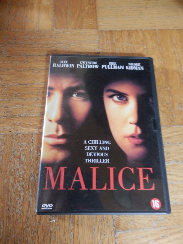 dvd Malice, Vanaf 16 jaar, Ophalen, Gebruikt, Overige genres