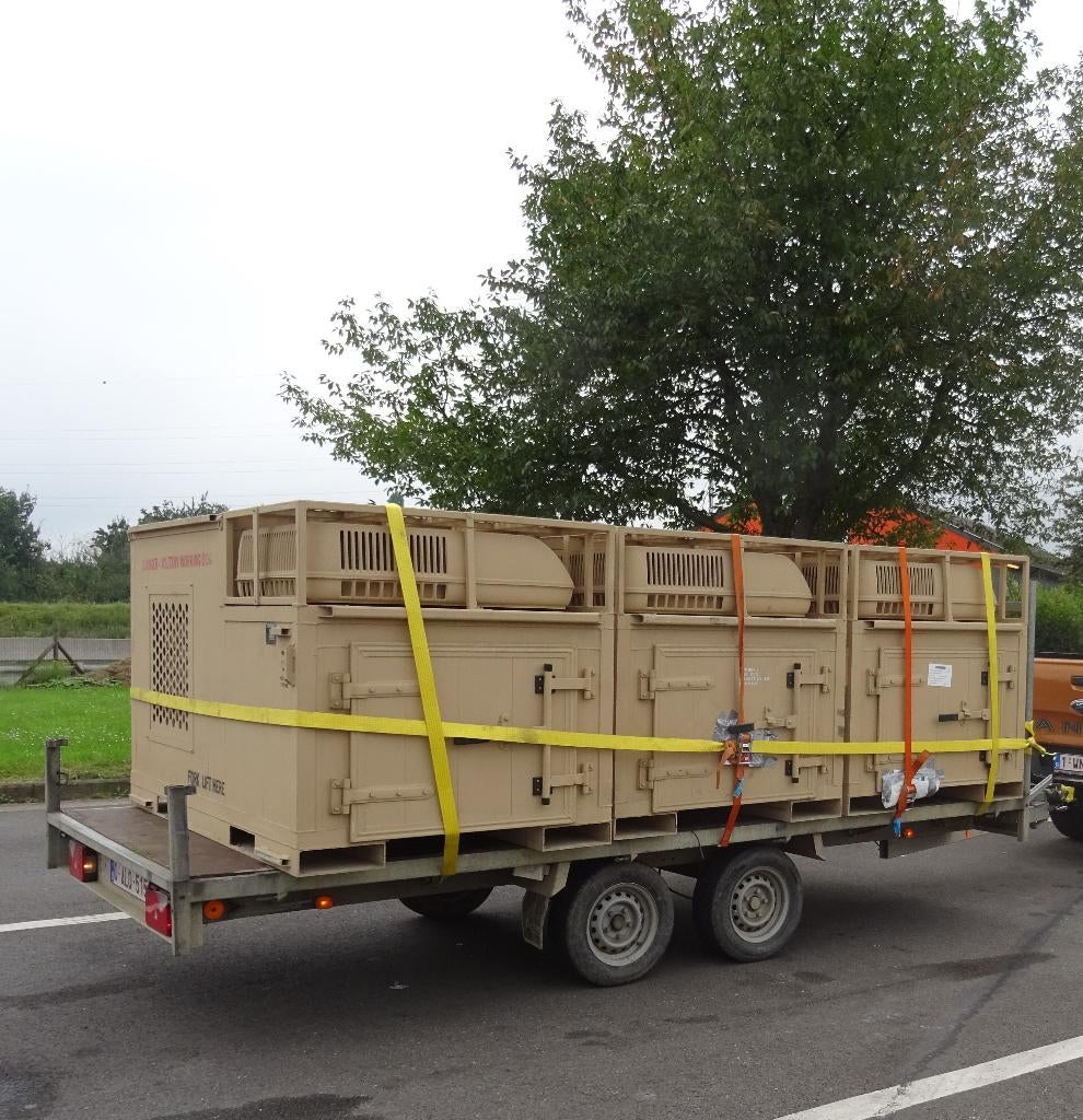 Conteneur clim /transport Dogs USarmy 2 modèles alu! unique, Ophalen