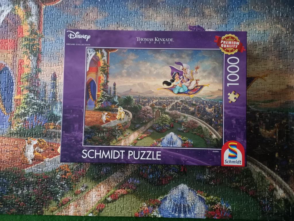 Disneypuzzel Aladdin - 1000 stukjes, Ophalen of Verzenden, Zo goed als nieuw