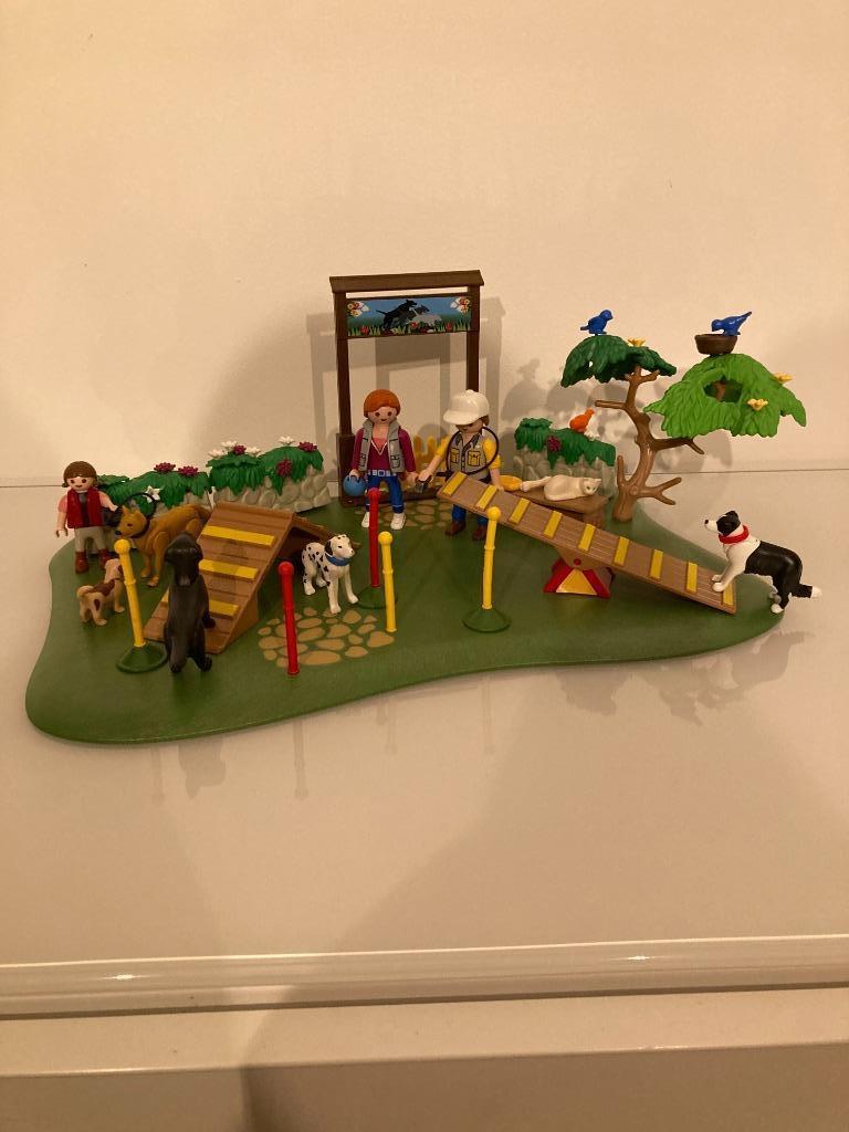 Playmobil 6145 - Superset hondenschool, Kinderen en Baby's, Speelgoed | Playmobil, Ophalen, Zo goed als nieuw, Complete set