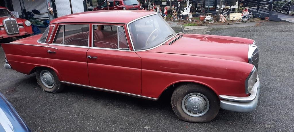 Mercedes 220s 1964, Ophalen
