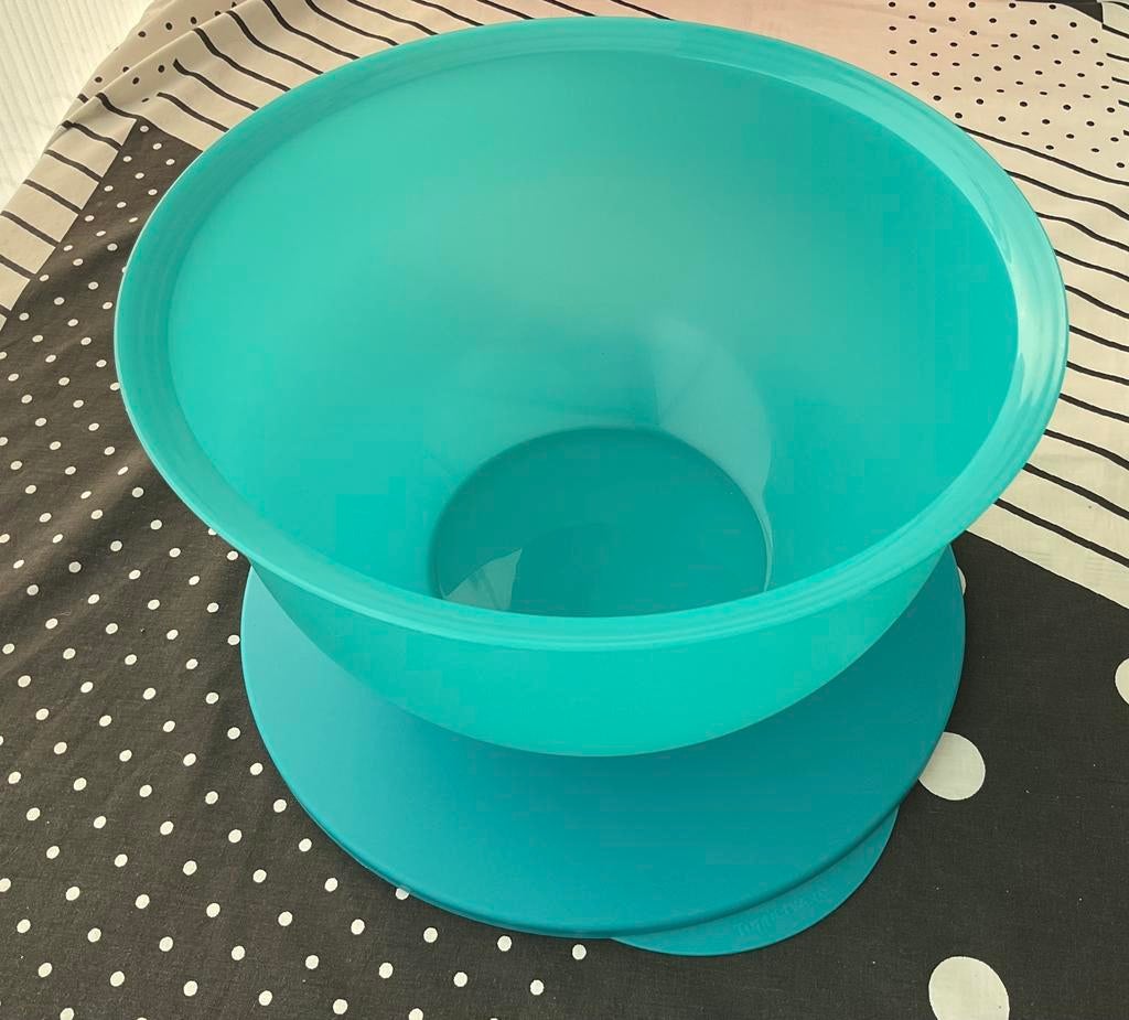 Tupperware grote ronde kom 7,5L, Ophalen of Verzenden, Nieuw, Blauw, Bak of Kom