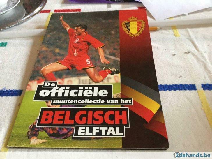 Officiële munten collectie Belgisch elftal(*), Verzamelen, Ophalen of Verzenden, Nieuw