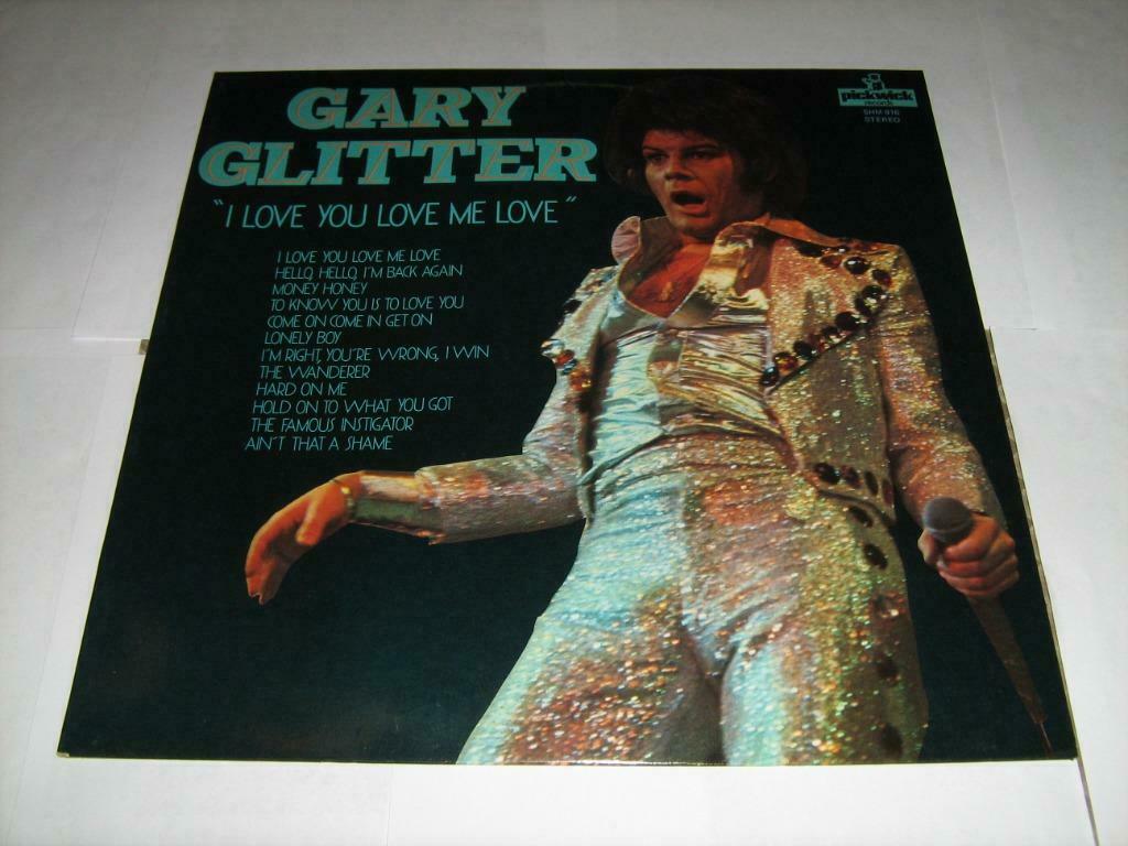 GARY  GLITTER  ( LP ), Cd's en Dvd's, Ophalen of Verzenden, Zo goed als nieuw, 12 inch