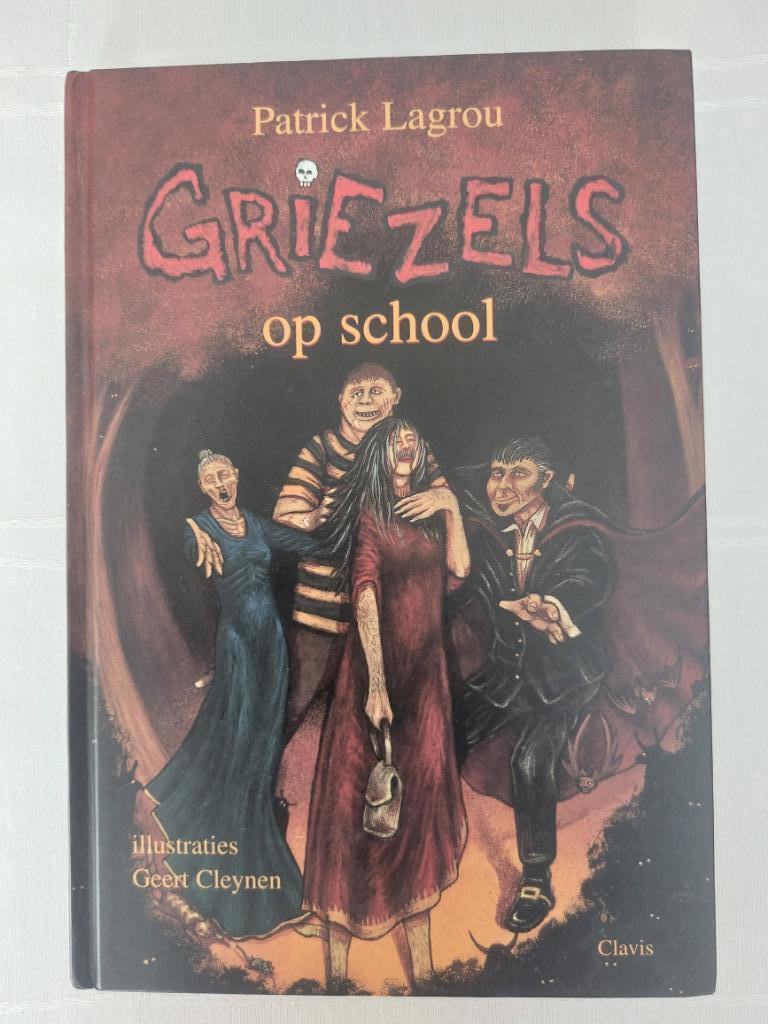 Boek Patrick Lagrou : Griezels op school., Enlèvement, Comme neuf, Patrick Lagrou, Fiction