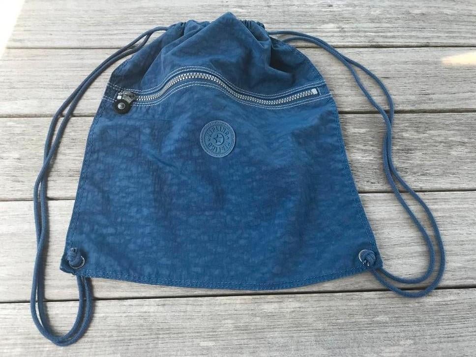 Kipling zwem/turnzak met sleutelhanger aapje, Ophalen of Verzenden, Zo goed als nieuw