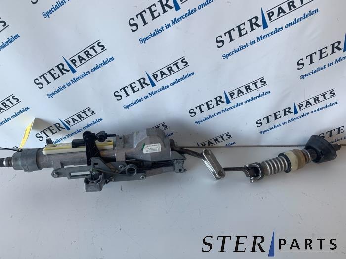 Boîtier colonne de direction complet d'un Mercedes CLK, Enlèvement ou Envoi, 3 mois de garantie, Utilisé, Mercedes-Benz