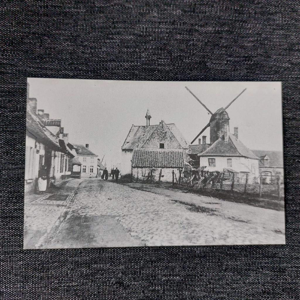 Reprokaart Kortrijk : molen op Walle, Verzamelen, Postkaarten | België, Verzenden