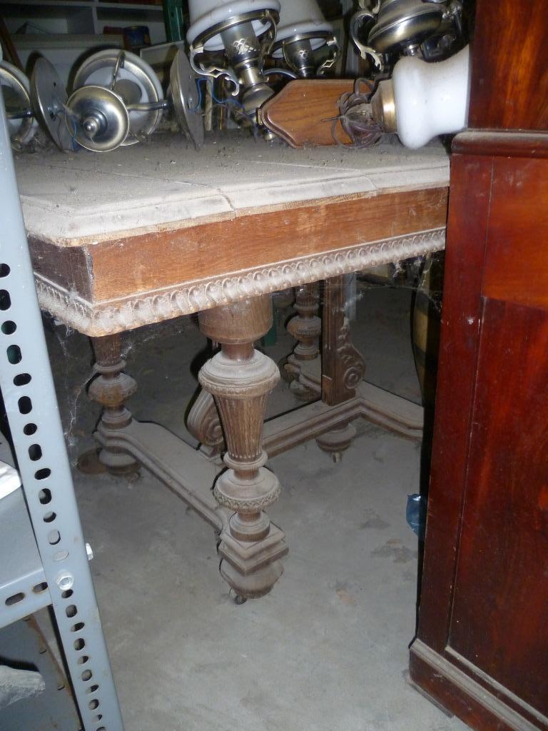 OUDE EIKEN FRANSE HENRI  II TAFEL, Ophalen