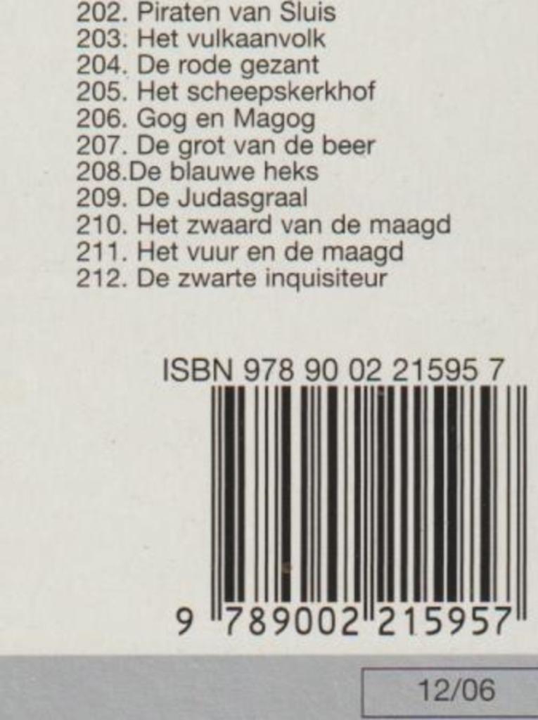 de rode ridder 203 De vulkaangod (misdruk ) het vulkaanvolk, Boeken, Stripverhalen, Zo goed als nieuw, Eén stripboek, Ophalen of Verzenden