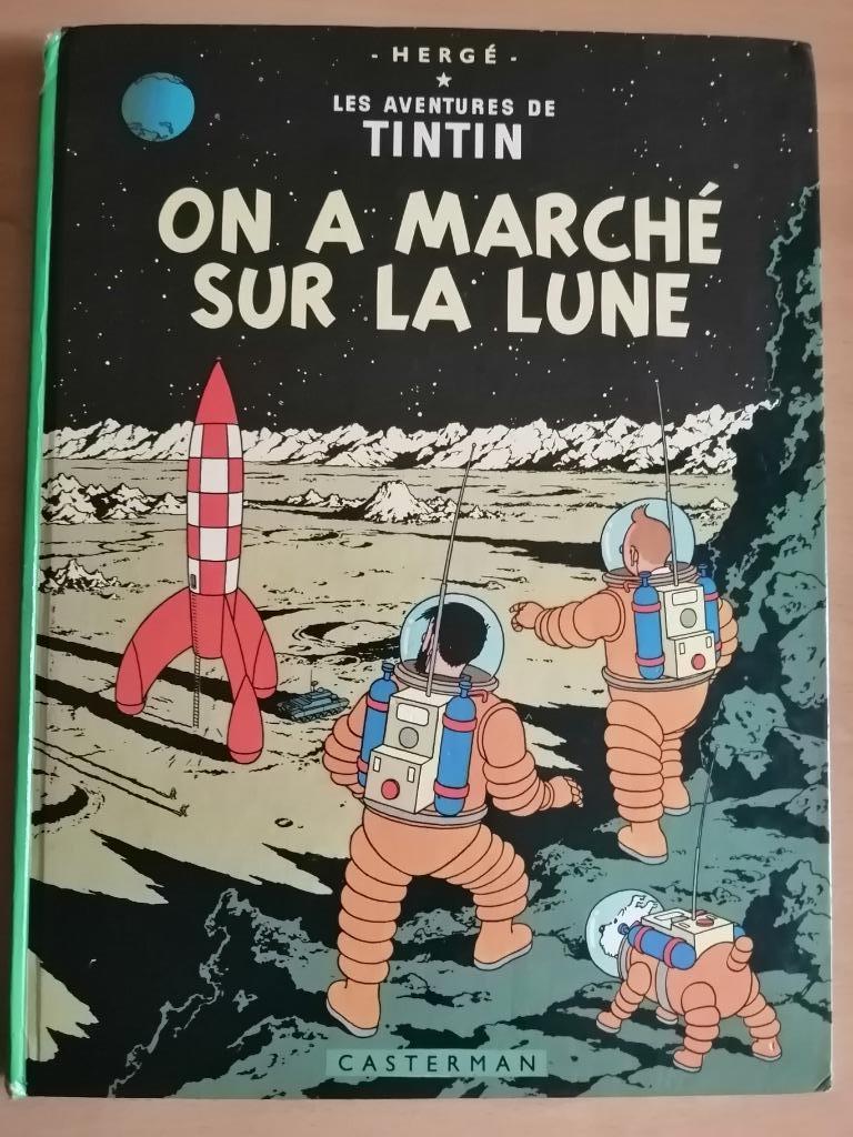 BD Tintin 17B38. On a marché sur la Lune - Hergé - 1966, Enlèvement ou Envoi, Hergé